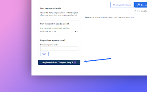 Coupon Swap: Effortlessly exchange Booking.com coupon codes screenshot