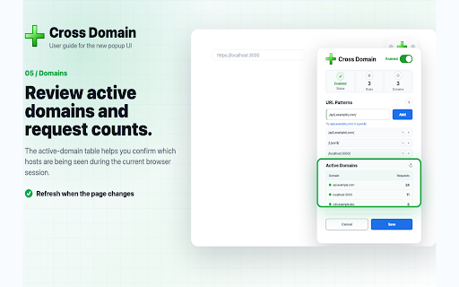 Cross Domain - CORS screenshot