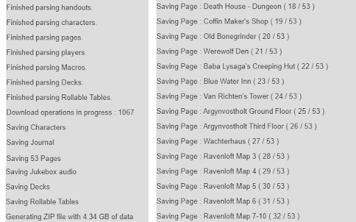 R20Exporter screenshot