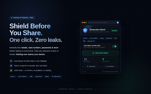 Screenshot Shield screenshot