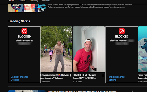 YTBlock - Block any content from YouTube™ screenshot