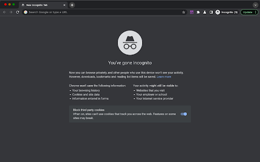 Reopen in Private screenshot