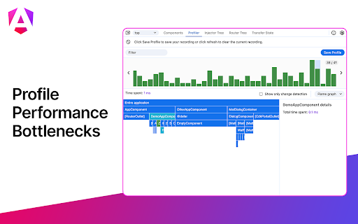 Angular DevTools screenshot