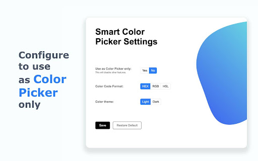 Smart Color Picker and Palettes screenshot