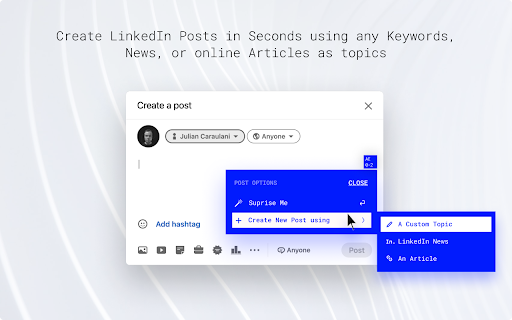 Sales Stack - Audience Engager screenshot