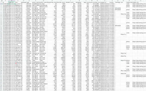 Twitter Comments Exporter screenshot