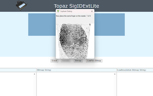 Topaz SigIDExtLite Extension screenshot