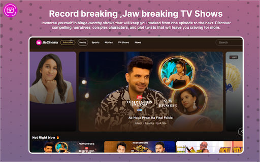 Jio Cinema Watch Party screenshot