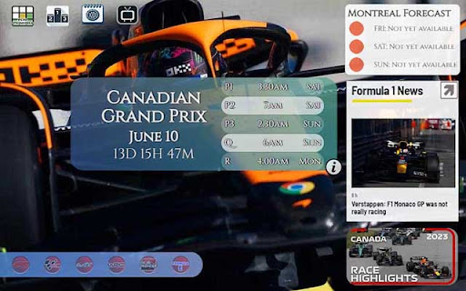 2025 Motorsport Countdown screenshot