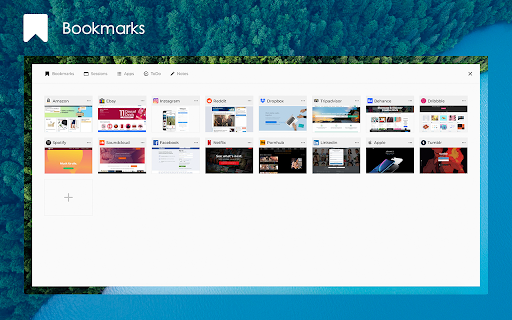 Infinite Dashboard - New Tab like no other screenshot