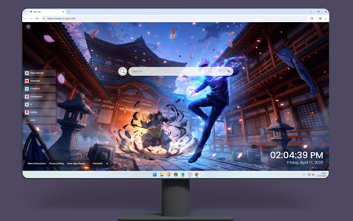 Gojo vs Geto Shrine Battle Live Wallpaper screenshot