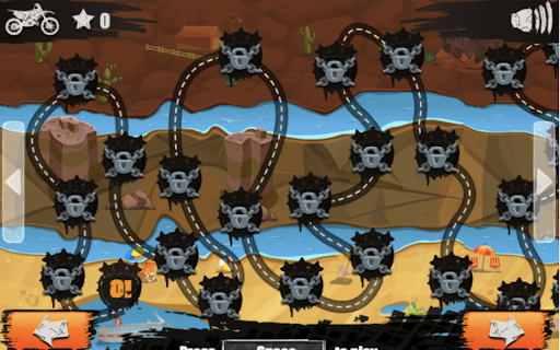 Moto X3M Game screenshot