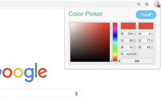 Easy Color Picker screenshot