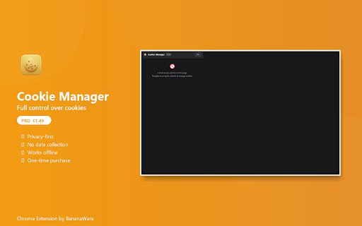 Cookie Manager screenshot