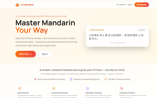 MyMandarin Sidekick screenshot