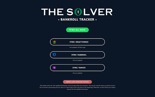THE SOLVER Extension screenshot