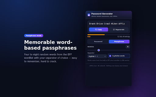 Password Generator - Strong Random Password Maker screenshot