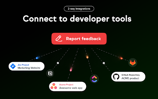 Marker.io: Visual bug reporting for websites screenshot