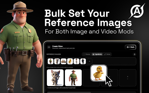 Grok Automator – Auto Grok Bulk Image & Video Generator screenshot