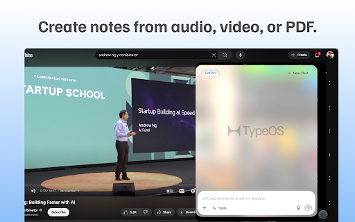 TypeOS: AI Humanizer, Research Assistant & Essay Writer for Google Docs screenshot