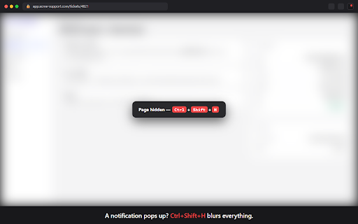 RedactLive — Privacy Mask for Screen Sharing screenshot