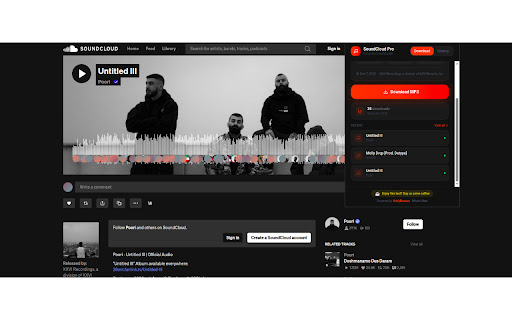 SoundCloud Enhanced Pro screenshot