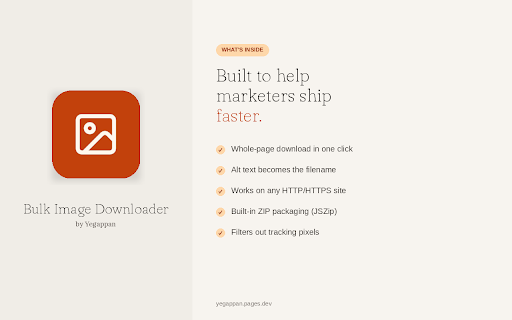 Bulk Image Downloader screenshot