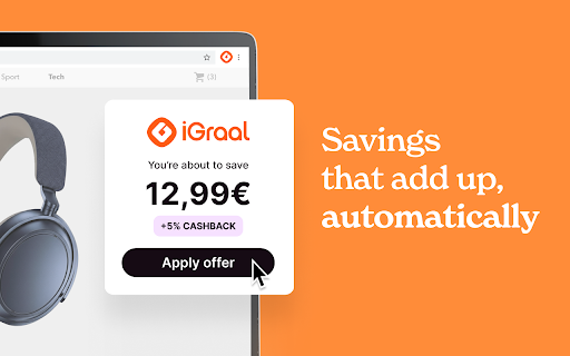 iGraal | Shopping with Savings screenshot