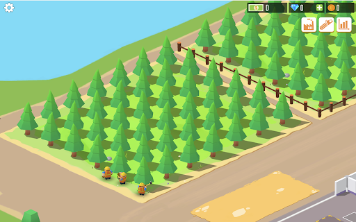 Idle Lumber Inc Game screenshot