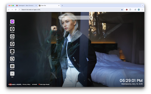 Jee Felix Wallpaper New Tab Gameograf screenshot
