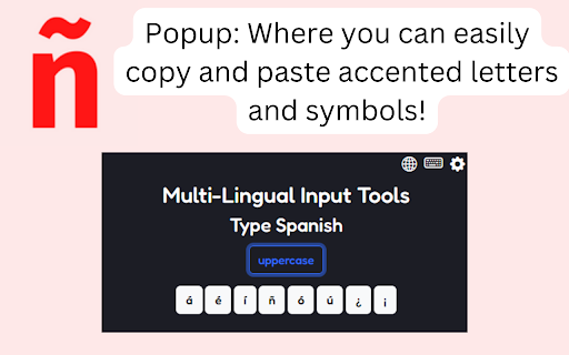 Multi-Lingual Input Tools screenshot