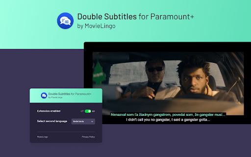Double Subtitles works with Paramount screenshot