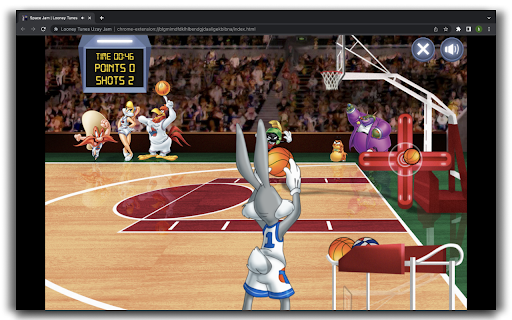 Looney Tunes Space Jam - Basketball Game screenshot